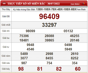 soi cầu ngày 31-07-2022